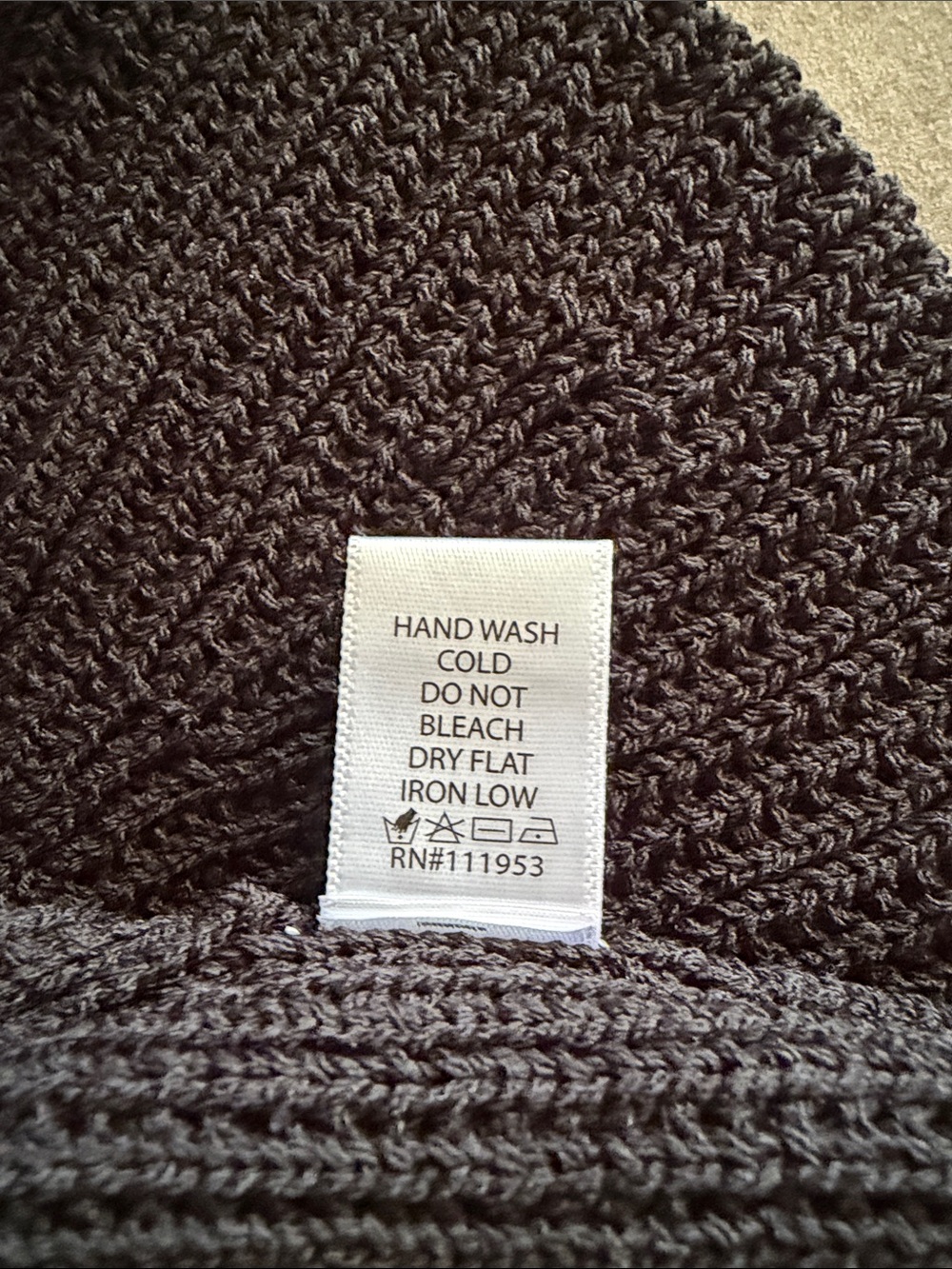 Active USA Cable Knit Sleeveless Peplem Top - Picture 9 of 10